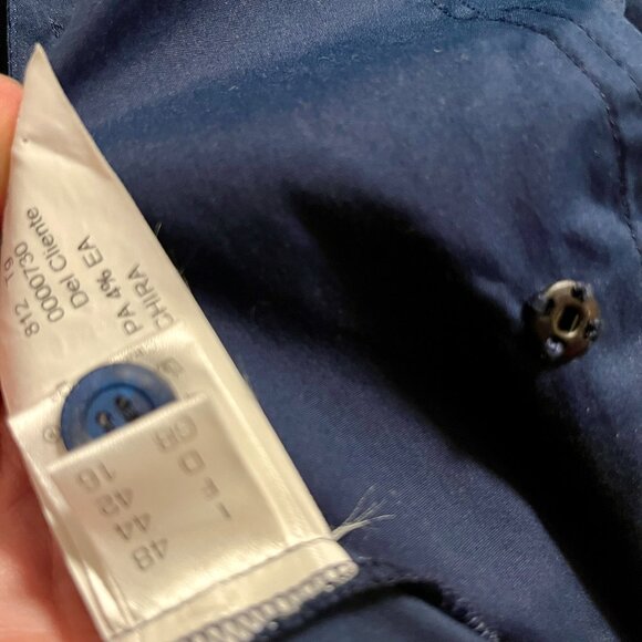 Jennifer Tattanelli Roosevelt Woman Dress in Blue, size 48 - Picture 7 of 8